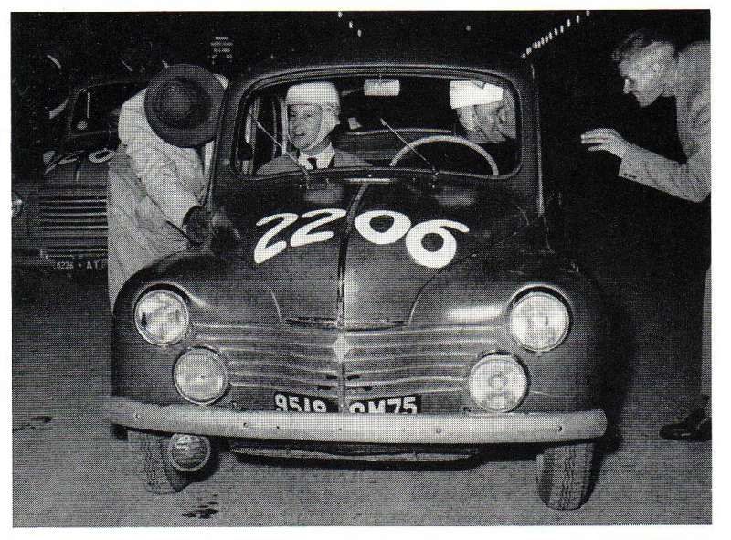 Alpine Renault 4CV Rédélé Spéciale